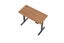 Ergolux Electric Standing Desk 120 x 60cm (Walnut/Black) Carousel 7