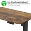 Ergolux Electric Standing Desk 120 x 60cm (Walnut/Black) Carousel 12