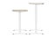 Ergolux Electric Standing Desk 120 x 60cm (Oak/White) Carousel 6
