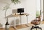 Ergolux Electric Standing Desk 120 x 60cm (Oak/White) Carousel 11