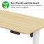 Ergolux Electric Standing Desk 120 x 60cm (Oak/White) Carousel 15