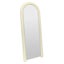Alia 1.6m Full Length Mirror - Milk White Carousel 2
