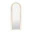 Alia 1.6m Full Length Mirror - Milk White Carousel 4