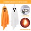 Flying Ghost Lights Halloween Decorations, LEDs Lighted Scary Hanging Glowi Carousel 4
