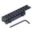weaver rail Dovetailad adapter 11mm to 22mm Carousel 1