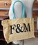 Genuine Fortnum & Mason Hessian Bag - Vintage Carousel 1