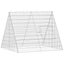 Rabbit Cage Silver 215 X 100 X 85 Cm Galvanised Steel Axbokxxn Carousel 2