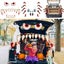 Halloween Spider Decorations Outdoor, Large Eyes Fangs Halloween Garage Doo Carousel 6