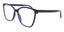 Full Rim Cat Eye Glossy Dark Blue SmartBuy Collection Albers AC395B 54 Fashion Carousel 2