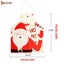 1PC Christmas Kitchen Apron Santa Claus Elk Snowflake Pattern Decor for Chr Carousel 4