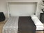 Ward Horizontal Queen size fold away Murphy wall bed , cabinetry & mattress Carousel 12