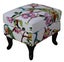 TNC Ottoman, Black Peacock Carousel 2