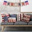 Patriotic United States of America Holiday Pillow Covers 17.7x17.7 IN Carousel 3
