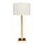 Cafe Lighting Essex Travertine Table Lamp Natural Carousel 5