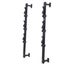 VEVOR 3-Place Weeder Trimmer Rack Holder for Open Landscape Trailer Lockable Carousel 10
