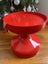 Vintage Kartell Stool (Table) Cherry Red Carousel 1