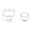 Alexander and Wilks Leila Hammered Cupboard Knob - Available in Various Finis... Carousel 3