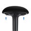 FlexiSpot Wobble Standing Stool Chair - Black - Height Adjustable 61-82cm - For Carousel 8