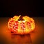 Glass LED Pumpkins Light with Timer for Halloween Pumpkin Decorations Fall Carousel 1