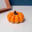 Glass LED Pumpkins Light with Timer for Halloween Pumpkin Decorations Fall Carousel 6