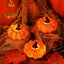 Glass LED Pumpkins Light with Timer for Halloween Pumpkin Decorations Fall Carousel 8