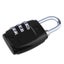 Alloy Security 3 Combination Travel Suitcase Luggage Code Security Lock Carousel 1