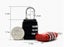 Alloy Security 3 Combination Travel Suitcase Luggage Code Security Lock Carousel 2
