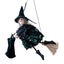 Halloween Witch Doll Pendant - Hanging Decor with Bells, Cloth Witch Orname Carousel 2