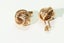 9 carat gold knot earrings Carousel 5