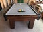 8' Rosario II Pool Table - American Walnut Carousel 2