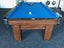 8' Rosario II Pool Table - American Walnut Carousel 3