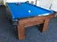 8' Rosario II Pool Table - American Walnut Carousel 4
