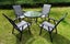 Quality Round Glass Table & 4 Chairs Carousel 1