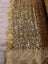 Sequinned gold fabric | vintage | 1970s | 3m Carousel 17