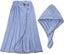 Bath Towel Robe Hair Wrap Turban Combo i2559LB0 Carousel 5