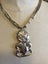 Vintage Sterling Silver Tiki Pendant with Multi Strand Necklace (53.7 Grams) Carousel 6
