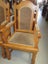 2305 PAIR OF VINTAGE STYLE OAK ARMCHAIR Carousel 2