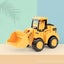 Toys Construction Vehicle Toys Excavator Toys for Kids, Friction Powered Co Carousel 7