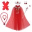 Frozen Hand Necklace Crown Set Red Carousel 1