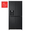 LG 506L Slim French Door Fridge in Matte Black Finish Carousel 1