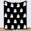 Halloween Ghost Blanket Flannel Double Sided Four Seasons Blanket Kawaii Pl Carousel 4
