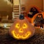 Halloween Pumpkin Lantern LED Pumpkin Lantern Indoor and Outdoor Decoration Carousel 5
