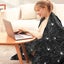 Halloween Throw Blanket Throw Size Cozy Fleece Blanket - 300GSM Ultra Soft Carousel 6