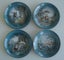 Romantic Couples Set of 4 Enamel Dishes Carousel 1
