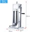 Sausage Stuffer 11LB/5L Capacity Stainless Steel Carousel 5