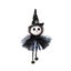Halloween Hanging Ornament with Bells, Black Cat Pumpkin Ghost Witch Dolls Carousel 1