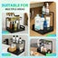 Pull Out Cabinet Rack Under Sink Storage Slide Out Shelving Organiser Carousel 4