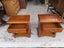 PAIR Solid Cherry Wood Beside Cabinets by 'Grange' Furniture France Carousel 13