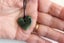 BEAUTIFUL SMALL LOVE HEART INANGA FLOWER POUNAMU / JADE Carousel 2