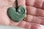 KORU / HEART PENDANT INANGA FLOWER POUNAMU Carousel 2